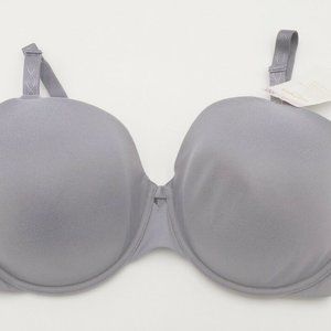 Warner's Cloud 9 Underwire 40D Back Smoother Full Coverage RB1691A Blue New